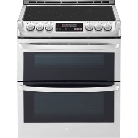 3-cu ft Freestanding Electric Range (Stainless Steel) This electric range with a dual element stove top helps you get dinner to the table, even on a hectic schedule. . Lowes slide in electric range
